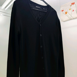 DKNY 블랙 남성 가디건 이미지