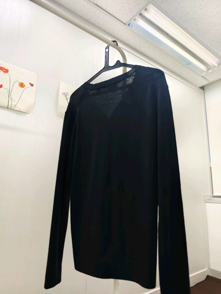 DKNY 블랙 남성 가디건 이미지