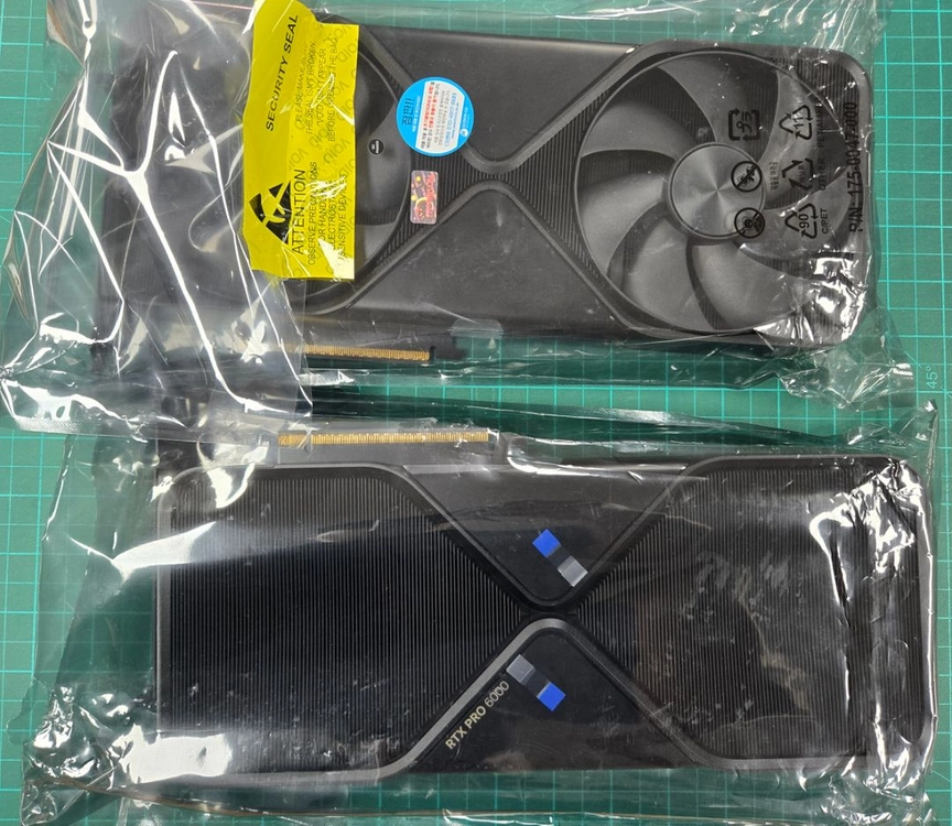 Nvidia RTX PRO 6000 blackwell Workstation 96GB 벌크 이미지