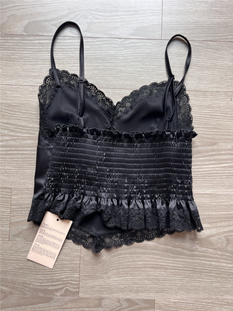 쉬이즈큐트 돌리탱크탑 dolly tank top 블랙 이미지