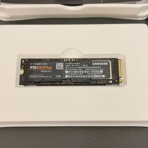 NVMe SSD 1TB 삼성 970 evo plus 이미지