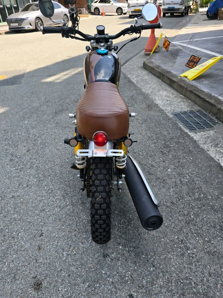 21년 혼다 cg 125 커스텀클래식바이크 중고오토바이스쿠터울산부산양산김해창원거제진주대구경산구미 이미지