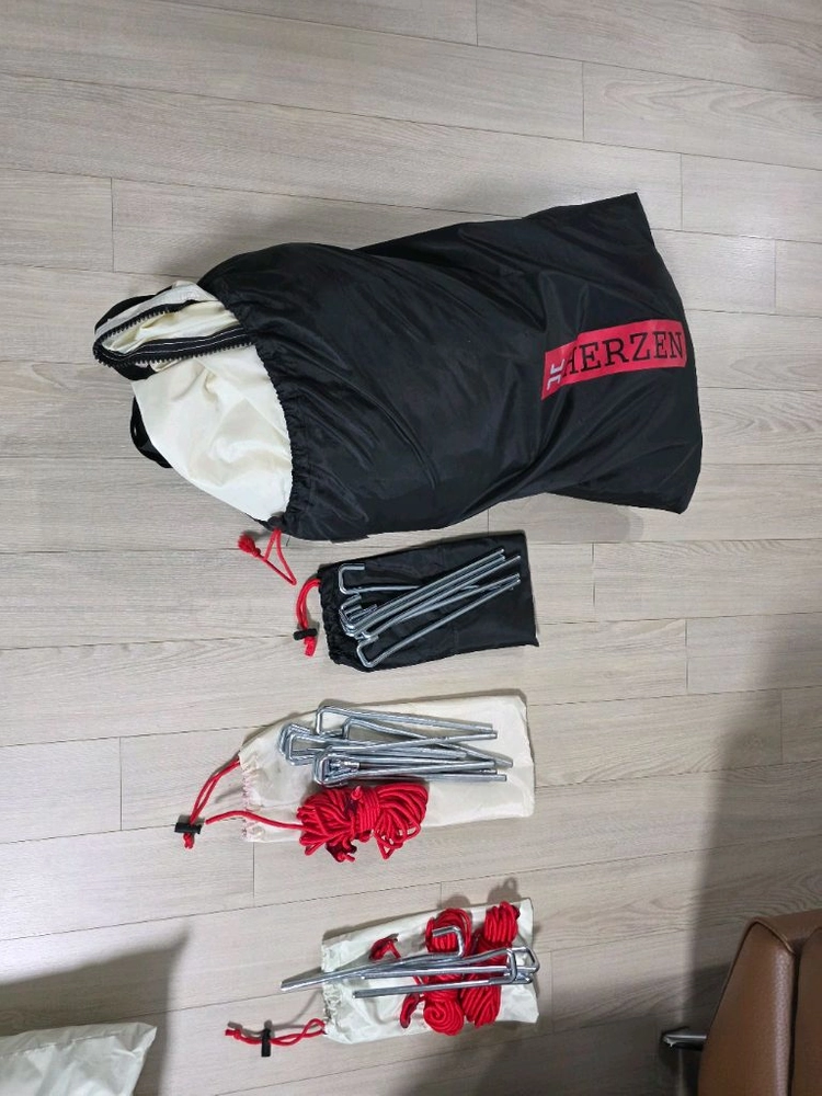 에르젠 라운지쉘터S4 +차량도킹 +익스텐션타프 이미지