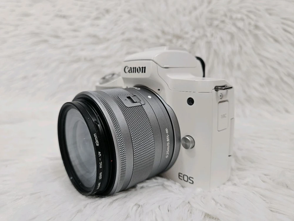 [민트급] 캐논 EOS M50 Mark2 번들 렌즈, 미러리스 카메라 이미지