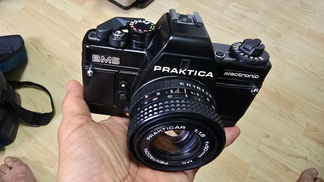 Praktika 프락티카 독일 빈티지 필름 카메라 세트 일괄 이미지