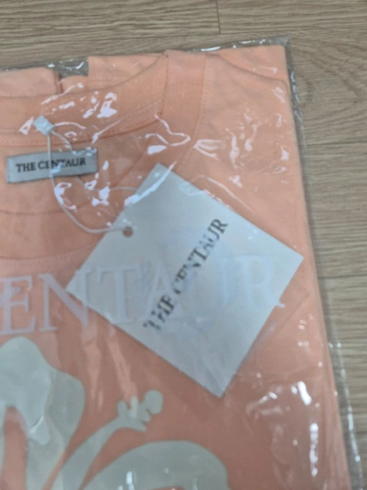 새상품) 무신사 센토르 큰로고 반팔티 이미지