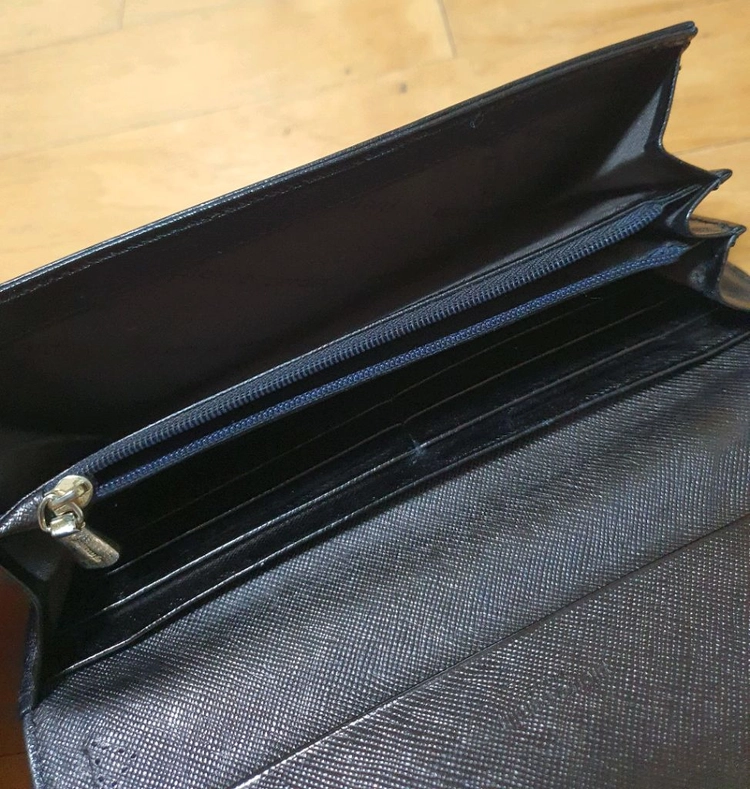 피에르가르뎅 여성 장지갑 블랙 이미지