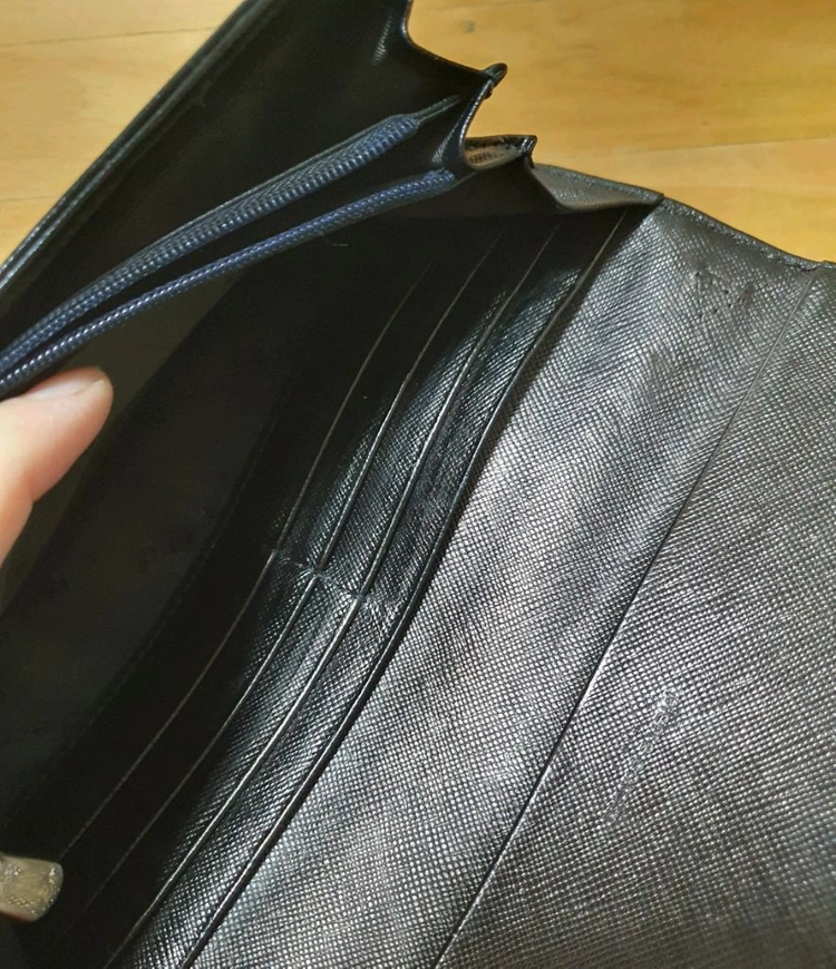 피에르가르뎅 여성 장지갑 블랙 이미지