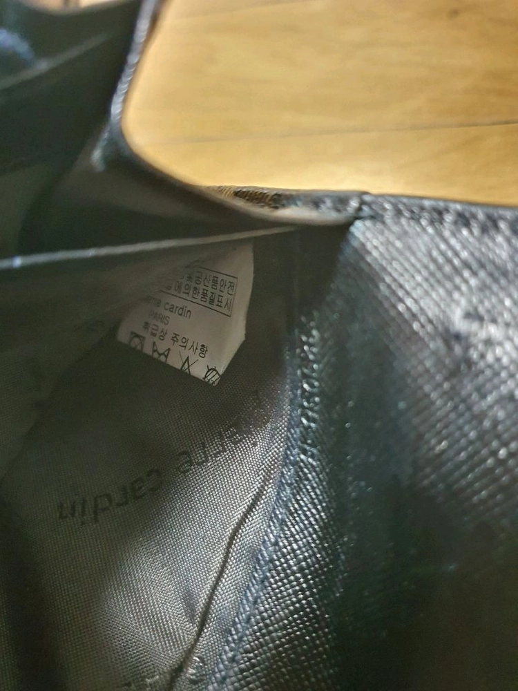 피에르가르뎅 여성 장지갑 블랙 이미지
