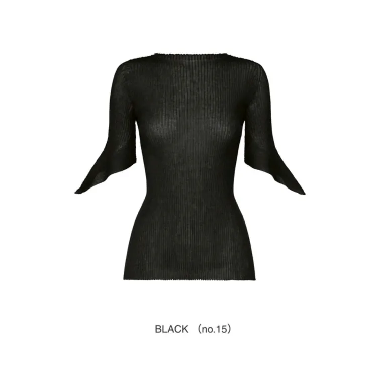이세이미야케 SPIKELET KNIT 니트 탑,플리츠플리즈 이미지