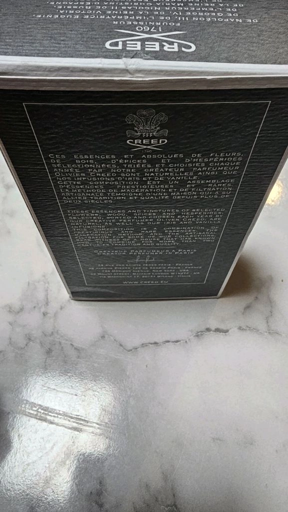 크리드 어벤투스 코롱 남성향수 100ml 쇼핑백 미개봉 새상품 이미지