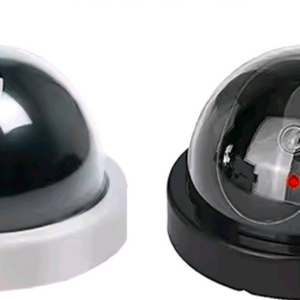 모형 CCTV 돔 카메라 (블랙/ 화이트) 세제품 이미지