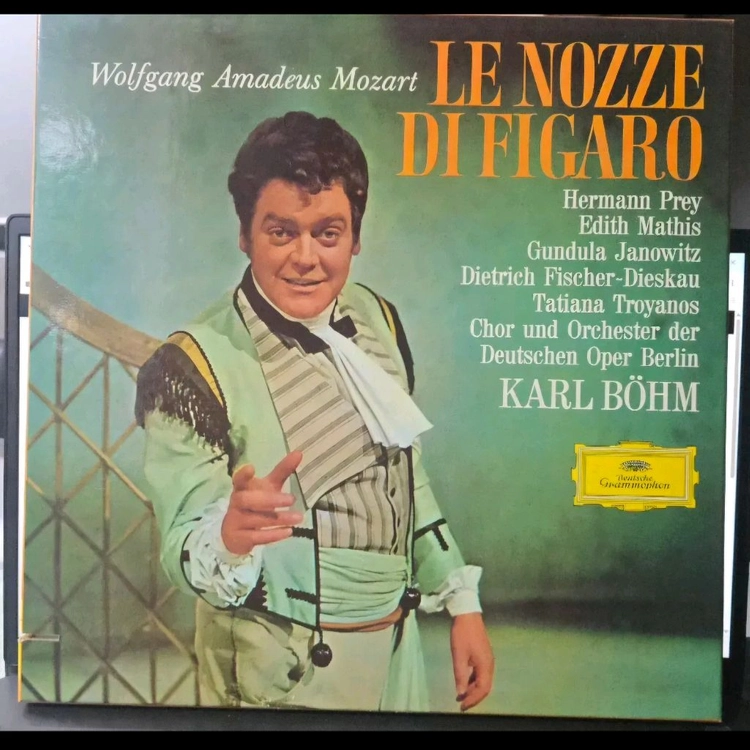 모차르트 오페라_피가로의 결혼_카를뵘지휘_4LP BOX Germany 이미지