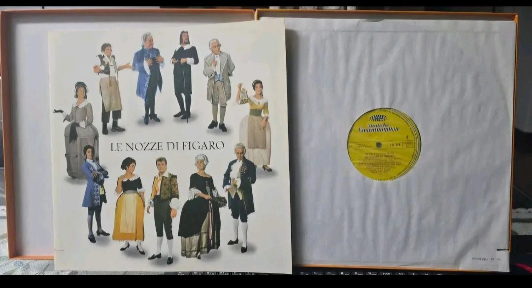 모차르트 오페라_피가로의 결혼_카를뵘지휘_4LP BOX Germany 이미지