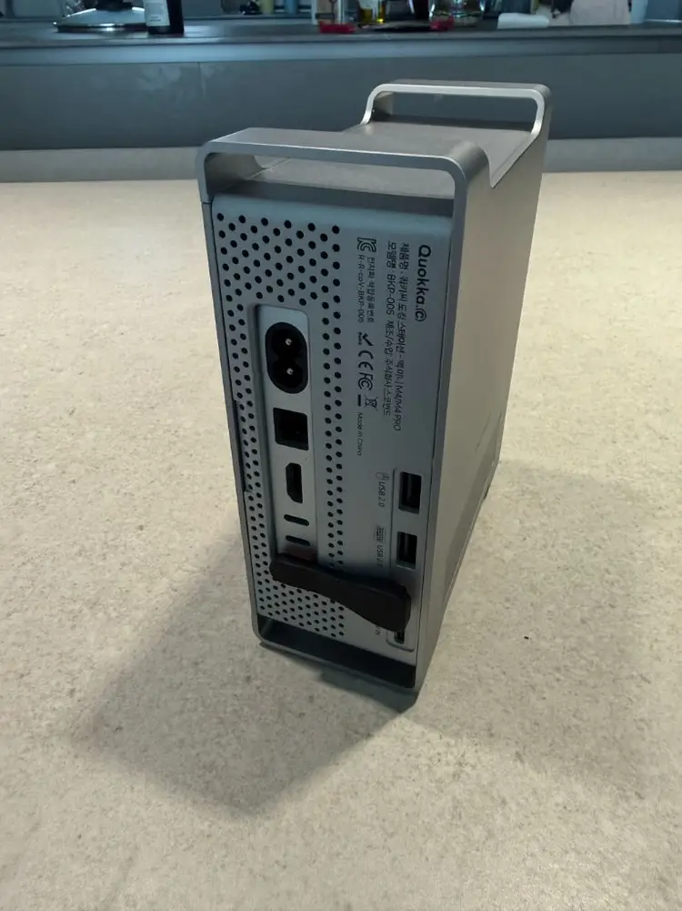 급처) m4 맥미니 기본형 + 1tb 도킹스테이션 + 매직키보드 터치ID usb c타입 판매 이미지