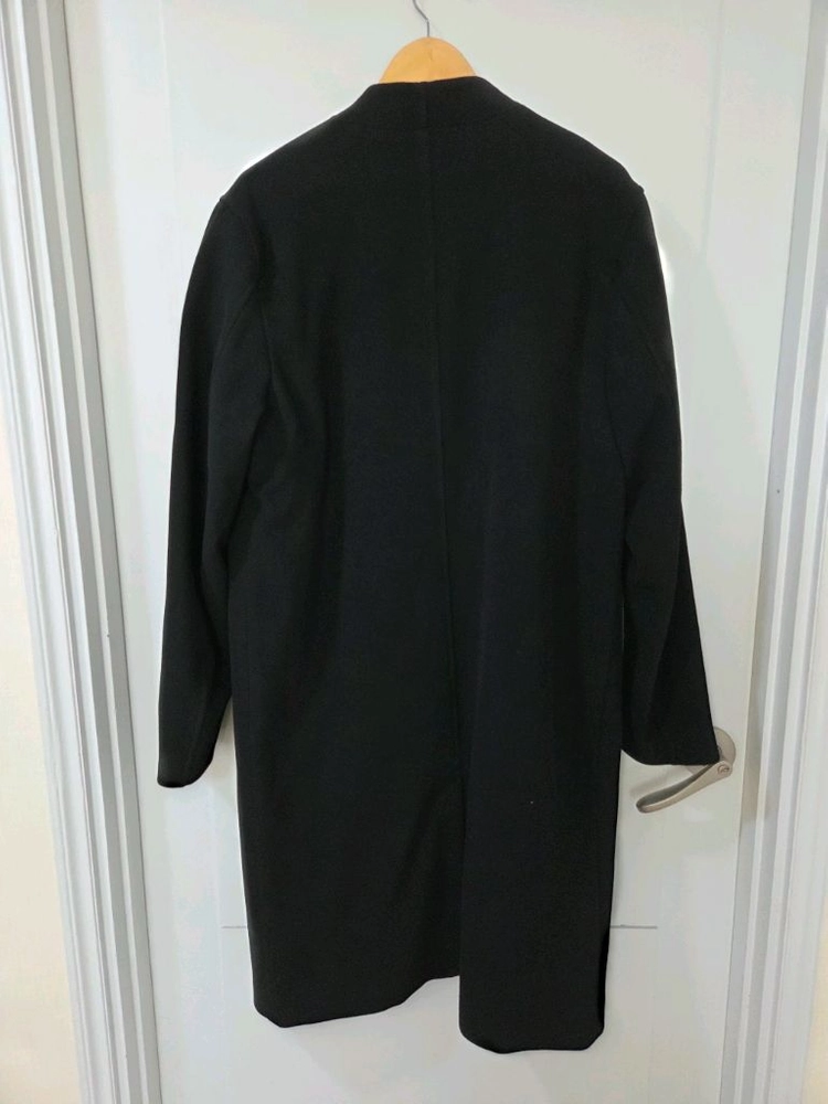 ZARA MAN 블랙 롱 가디건 코트 XL 남성코트 이미지