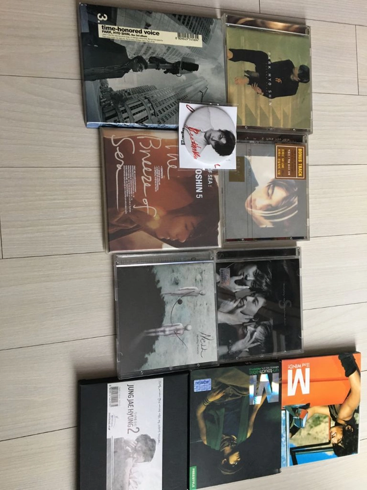 박효신, 넬, 정재형 cd 휘귀 cd 등등 - 안심되는 중고거래