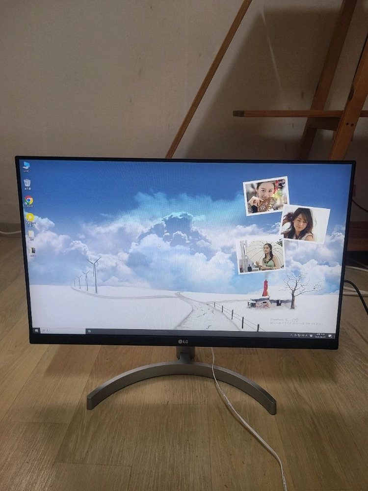 LG 24인치 IPS패널 베젤리스크 광시야각 틸트 모니터 24MK600M 이미지