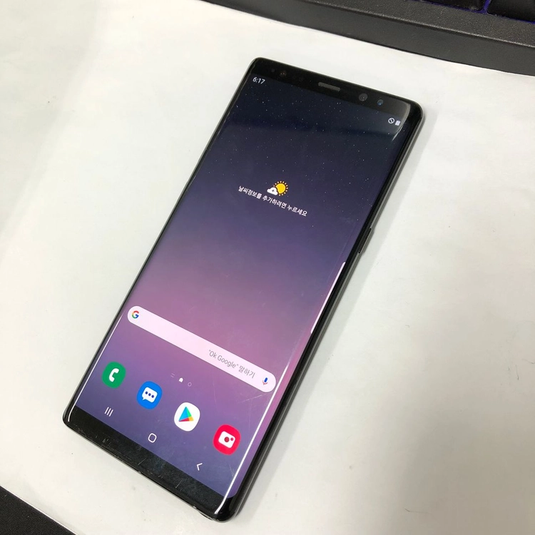 .기능정상) 갤럭시 노트8 64GB 블랙 KT 중고폰 215154 이미지