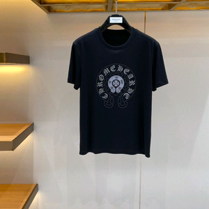크롬하츠(Chrome Hearts) 26SS 신상 로고 반팔티 (고급 실켓면 소재) 이미지