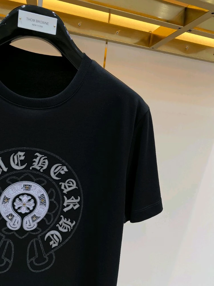 크롬하츠(Chrome Hearts) 26SS 신상 로고 반팔티 (고급 실켓면 소재) 이미지