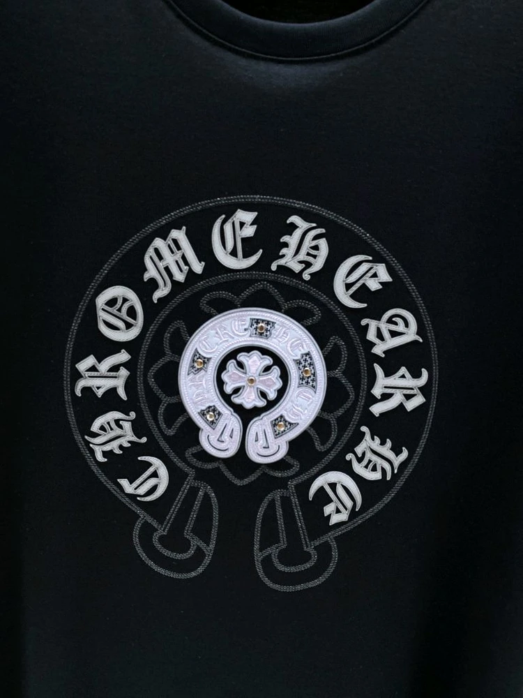 크롬하츠(Chrome Hearts) 26SS 신상 로고 반팔티 (고급 실켓면 소재) 이미지