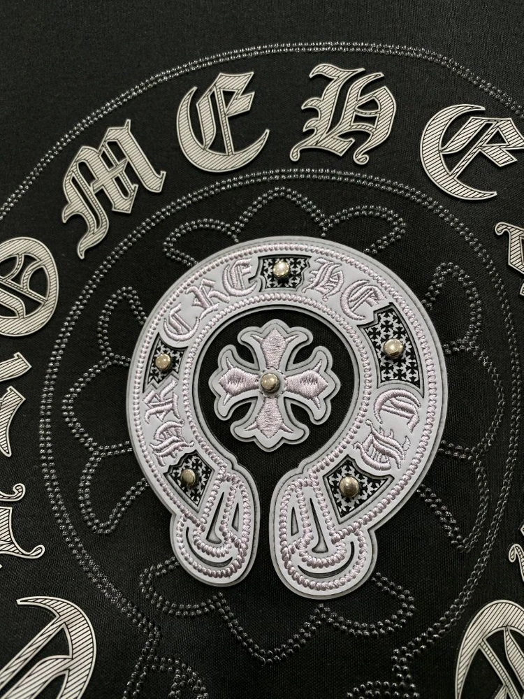 크롬하츠(Chrome Hearts) 26SS 신상 로고 반팔티 (고급 실켓면 소재) 이미지