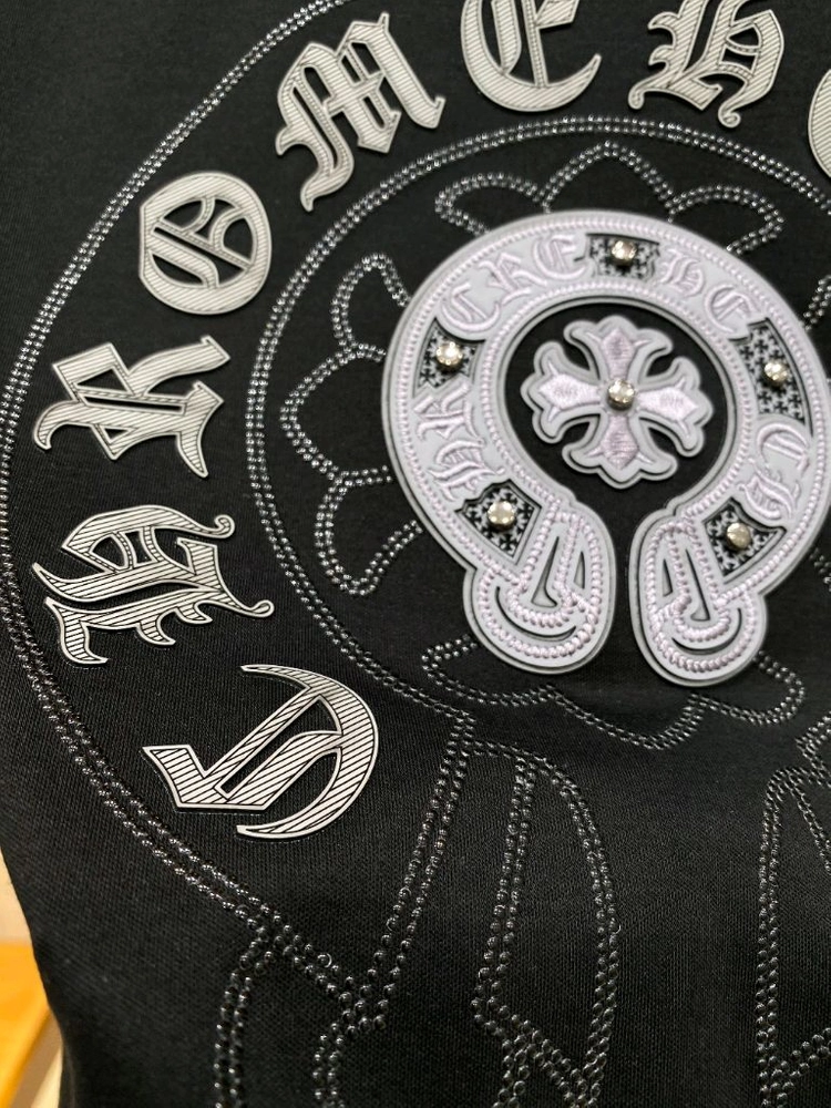 크롬하츠(Chrome Hearts) 26SS 신상 로고 반팔티 (고급 실켓면 소재) 이미지
