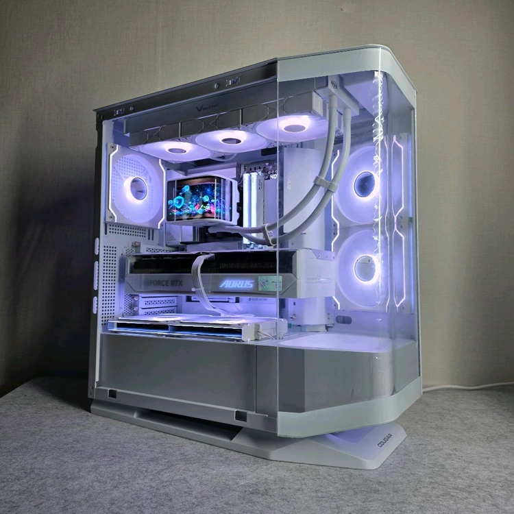 9800X3D 5080 B850 32GB 1TB 1000W 어로스 마스터 초고사양 엔드급 게이밍 컴퓨터 본체 이미지