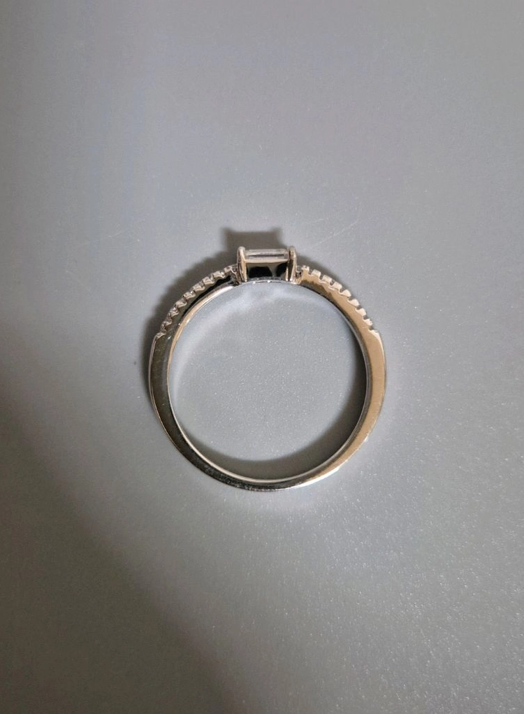 모이사나이트 0.5ct 에나멜컷 반지 19호 이미지