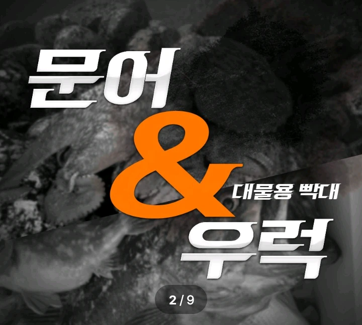 대물문어,우럭,대구지깅루어낚시대 120호대 2대 이미지