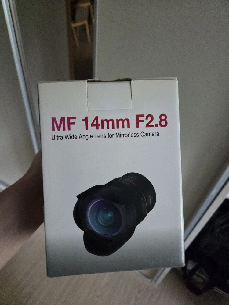 삼양 14mm F2.8 mf z 마운트 니콘 망원렌즈 23년 구매 이미지