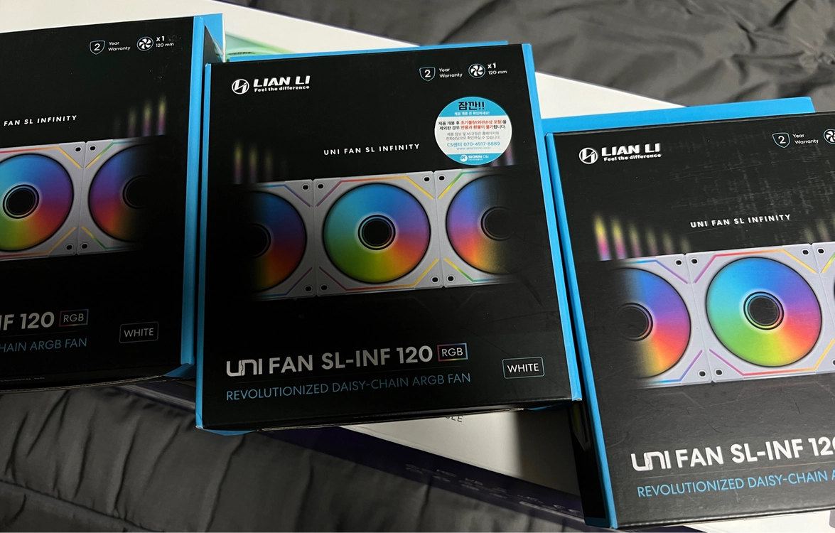 NZXT KRAKEN ELITE 360 RGB (화이트) + 리안리 유니팬 INF 120 3ea 크라켄 엘리트 이미지