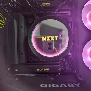 nzxt 크라켄 x53 수냉쿨러팝니다(인텔브라켓) 이미지