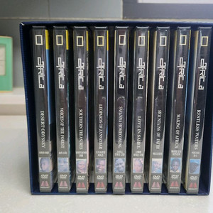 내셔널지오그래픽 아프리카 DVD 9disc 박스 비닐미개봉 이미지