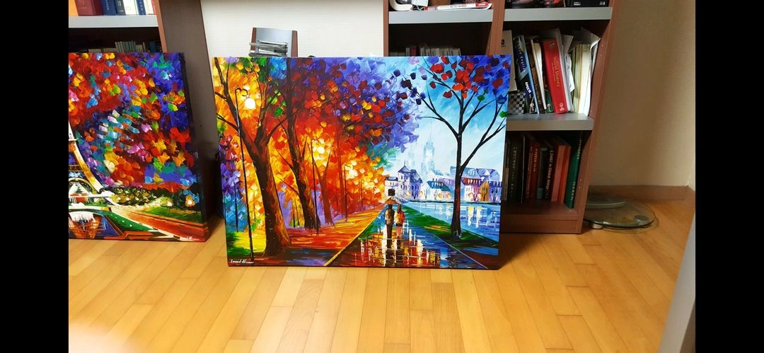 Leonid Afremov 유화그림 작품 2점 각 20 이미지