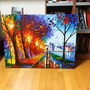 Leonid Afremov 유화그림 작품 2점 각 20 이미지