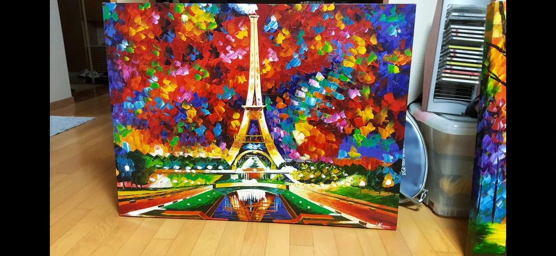 Leonid Afremov 유화그림 작품 2점 각 20 이미지