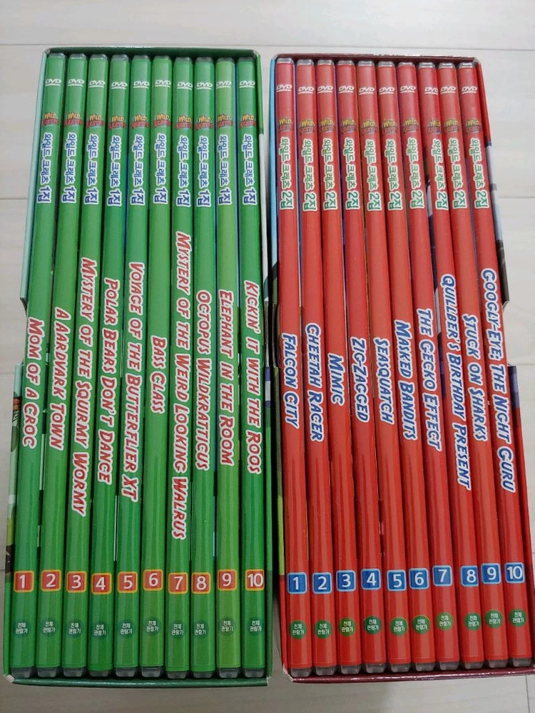 와일드 크래츠 DVD 1,2집 이미지