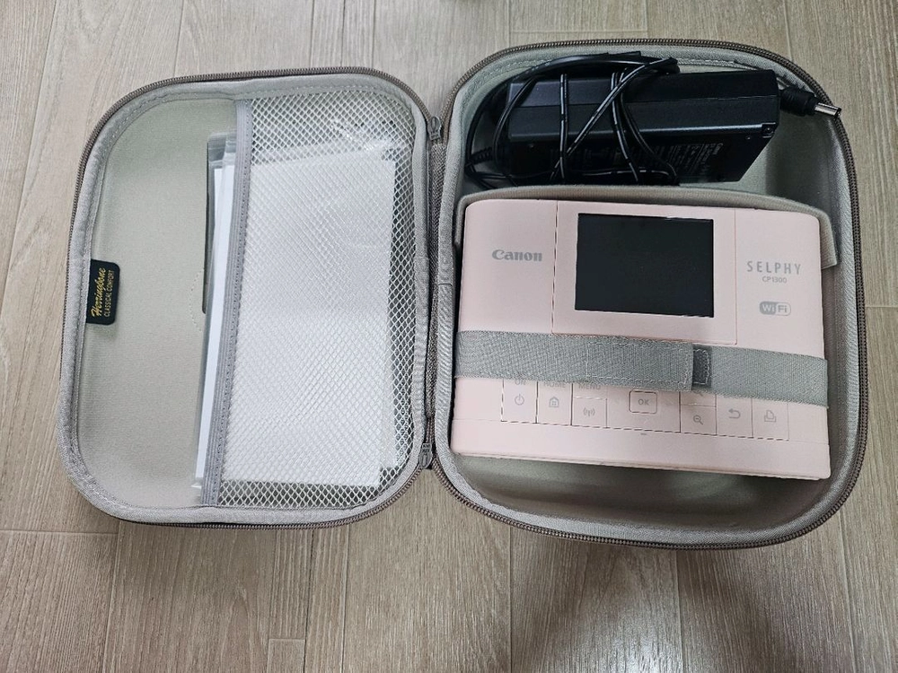 캐논 셀피 CP1300 핑크 포토 프린터 이미지