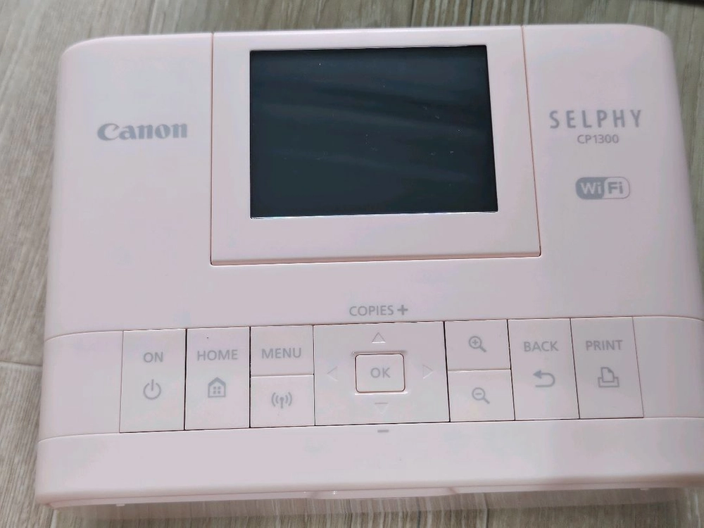 캐논 셀피 CP1300 핑크 포토 프린터 이미지