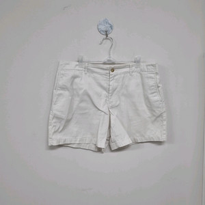폴로 랄프로렌 화이트 면 반바지 8사이즈 이미지
