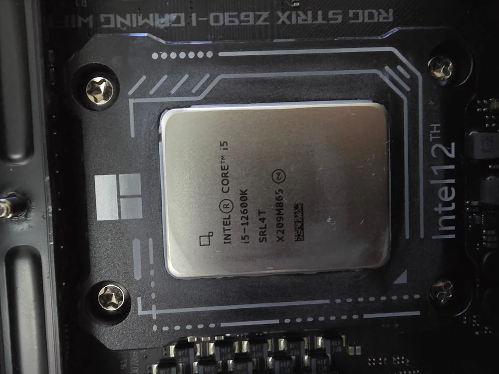 asus z690-i 메인보드 + i5-12600k 세트 이미지
