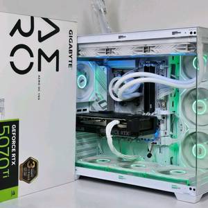 (새제품 RTX5070Ti, 9800X3D 수랭 화이트)32GB, B850M, 수랭쿨러, 방송게이밍컴퓨터본체 이미지