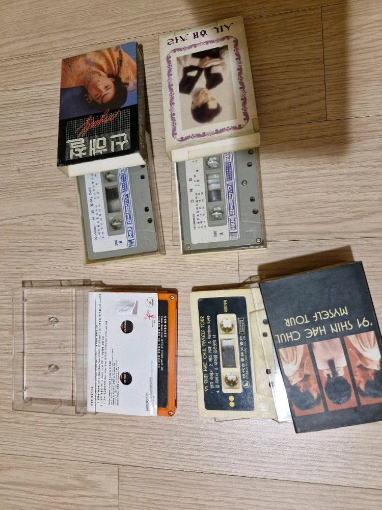 신해철 카세트 테이프 6개입니다- Croms Techno Works 포함 (택배비별도) 이미지