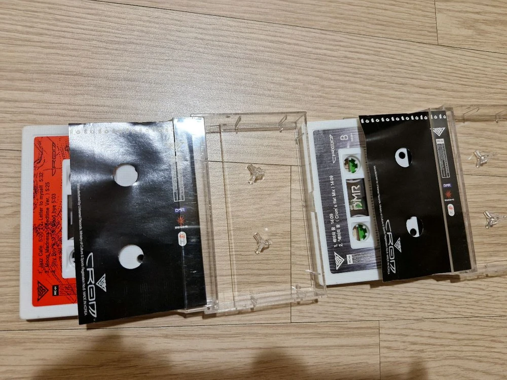 신해철 카세트 테이프 6개입니다- Croms Techno Works 포함 (택배비별도) 이미지