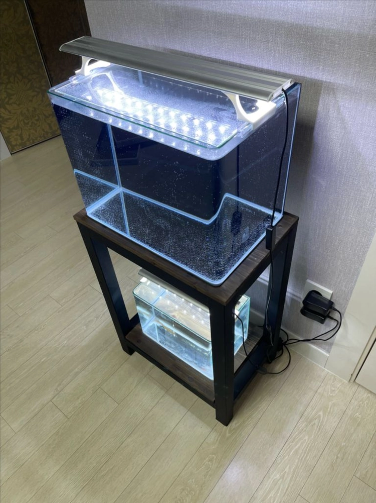 (경기 북부) 미니 40x26x30, 30x19x21 라운드 어항 + 축양장 수조 세트 상태 새제품급 이미지