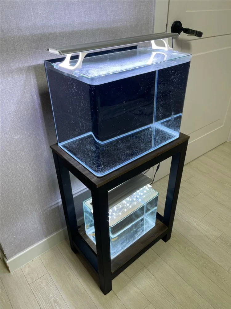 (경기 북부) 미니 40x26x30, 30x19x21 라운드 어항 + 축양장 수조 세트 상태 새제품급 이미지
