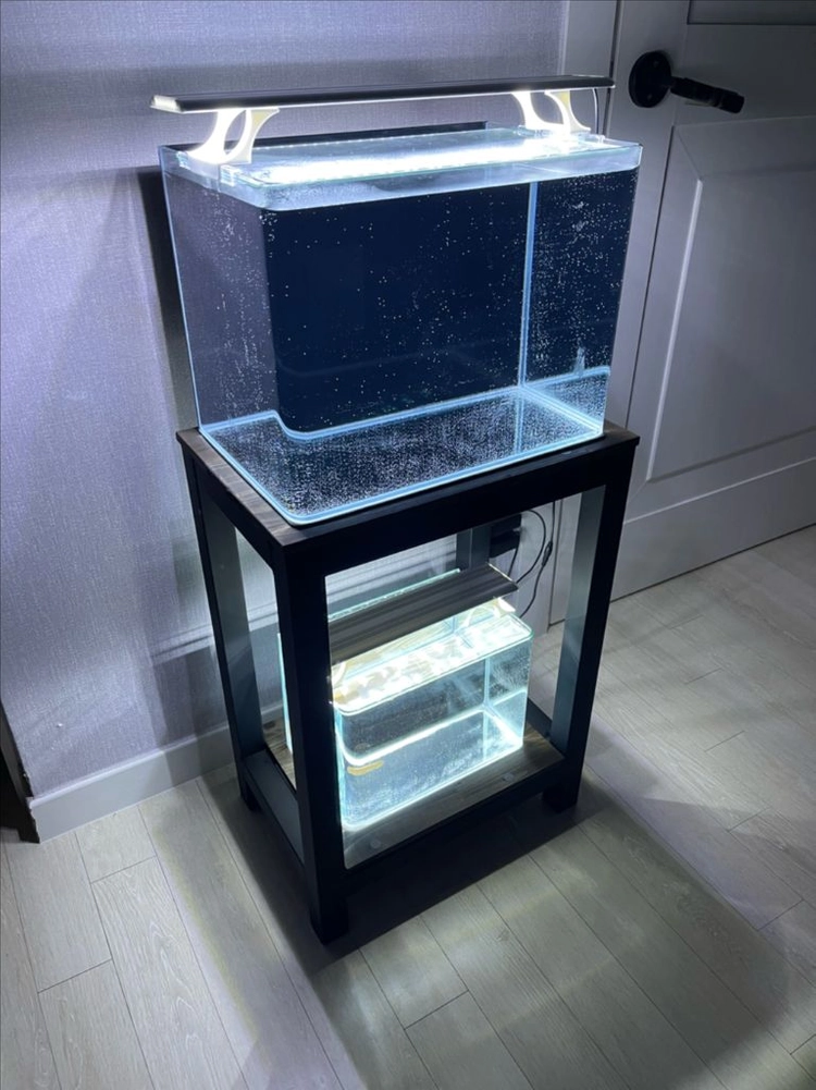 (경기 북부) 미니 40x26x30, 30x19x21 라운드 어항 + 축양장 수조 세트 상태 새제품급 이미지
