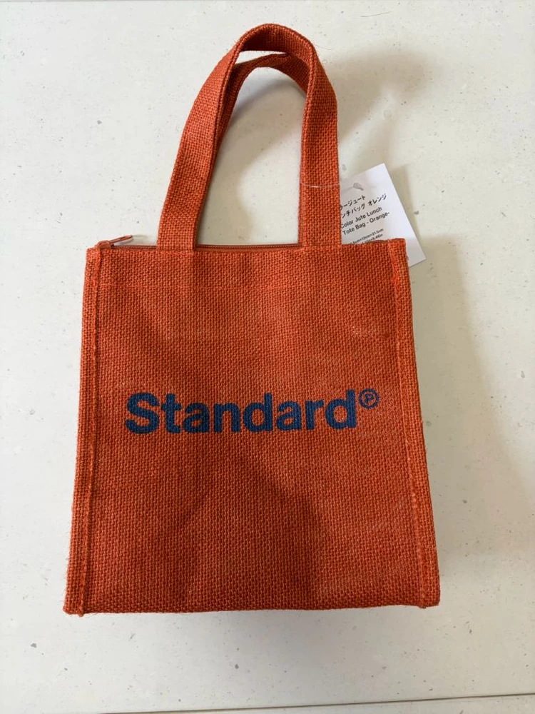 스탠다드 프로덕트 (Standard product) 오렌지 보냉백 런치백 이미지
